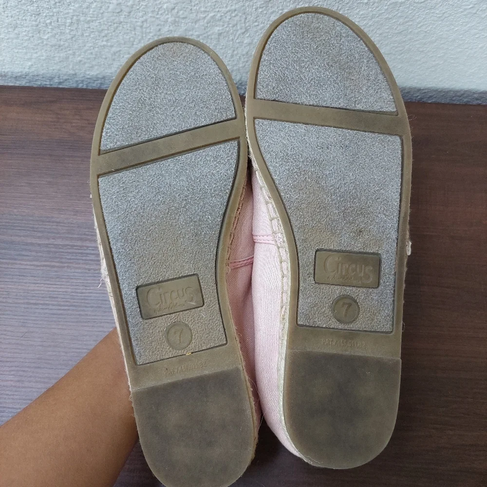 Circus By‎ Sam Edelman Leni Pink Espadrille Flat Size 7